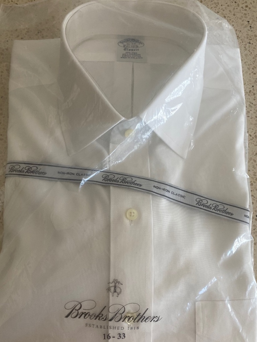 Brooks Brothers White Dress Shirt